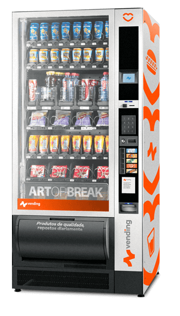 Máquina NVending em Portugal